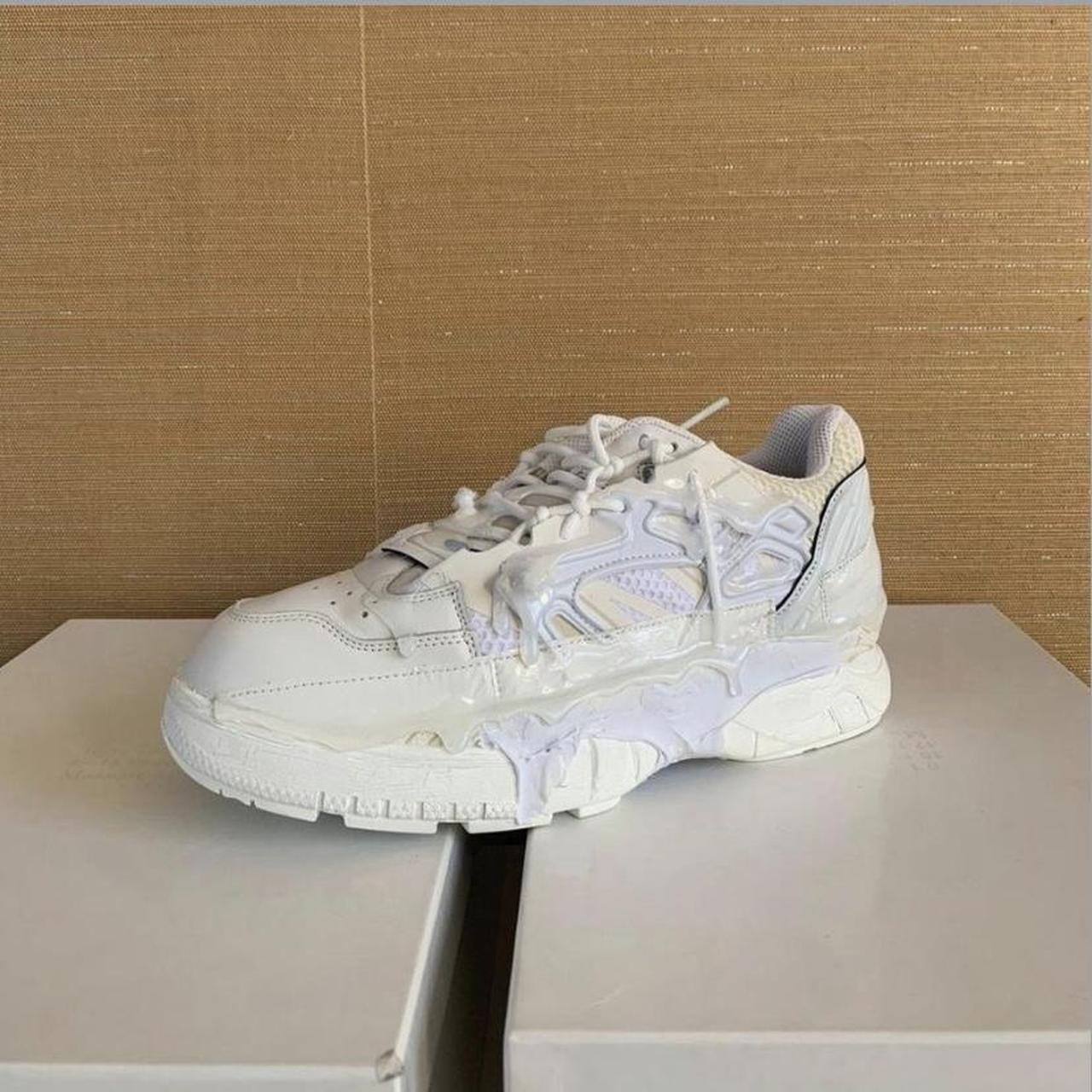 Maison Margiela Men's White Trainers | Depop