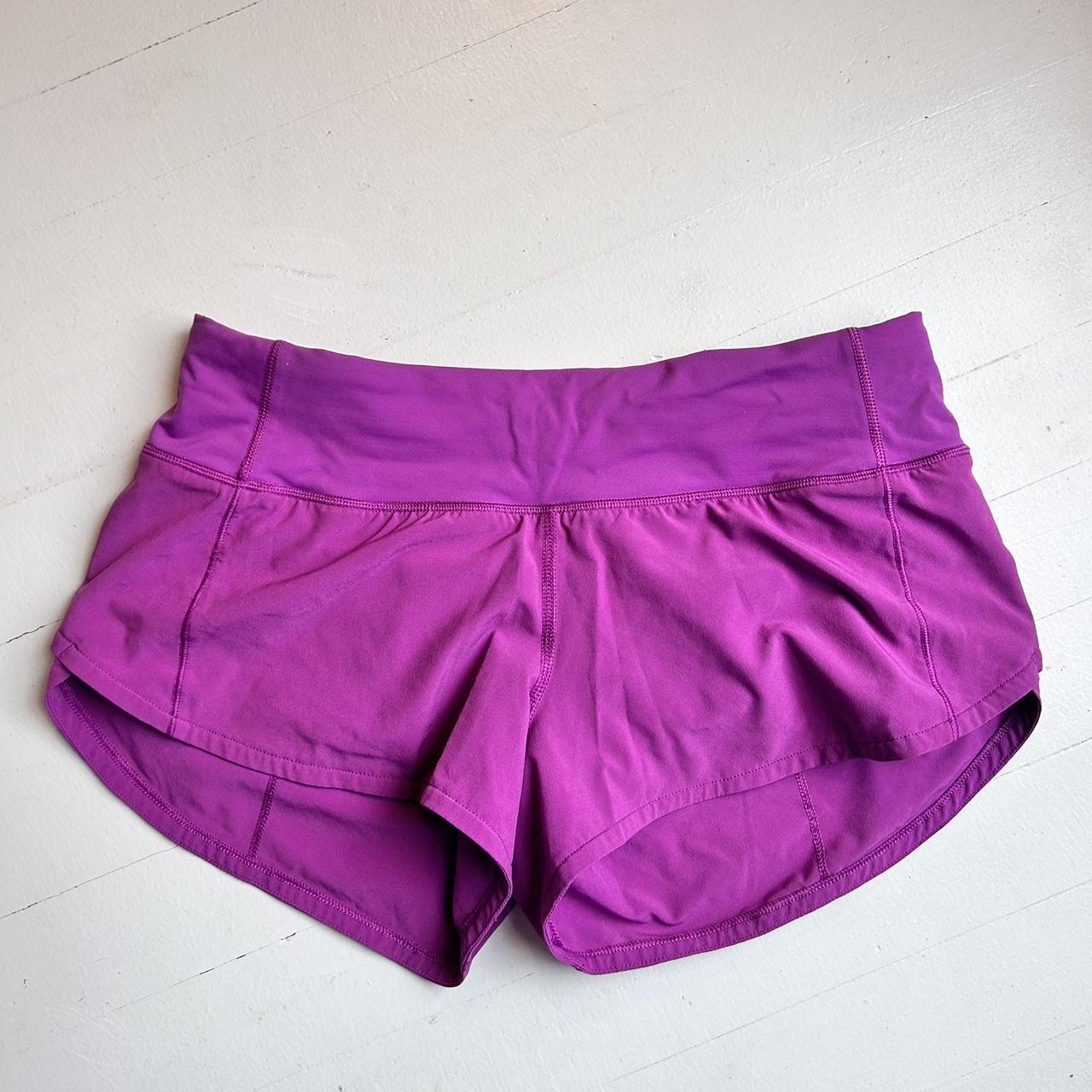 Lululemon shorts vivid plum Depop