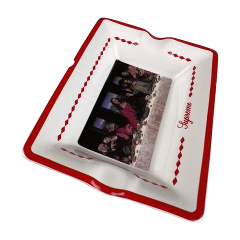 Supreme 2013 Box Logo Glass Ashtray Plate Great | Depop