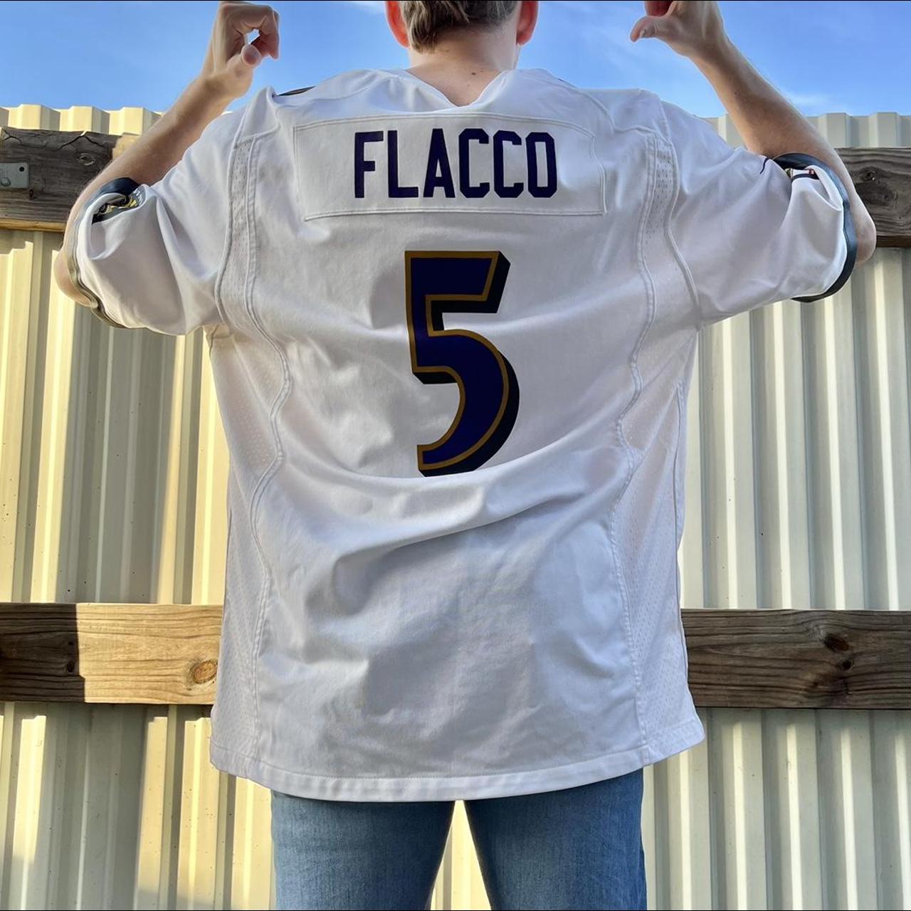 Joe flacco ravens jersey Never worn(no tags) - Depop