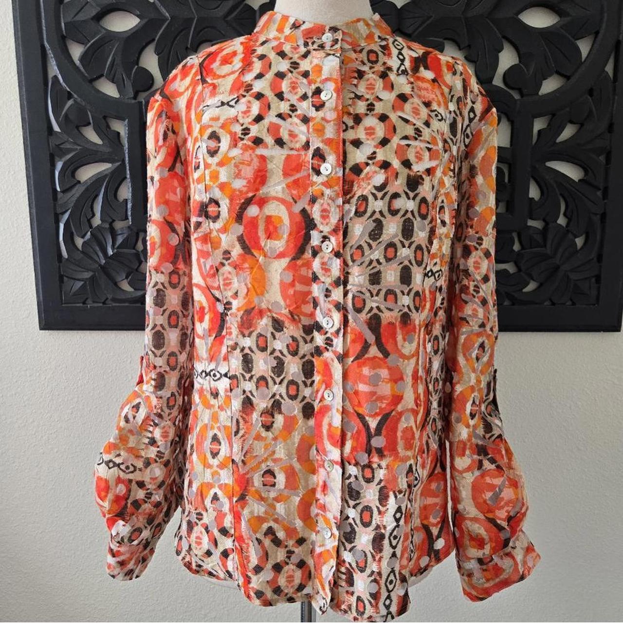 Ruby Rd. Women's Blouse - Orange - 14 – Ruby Rd. … - image 1