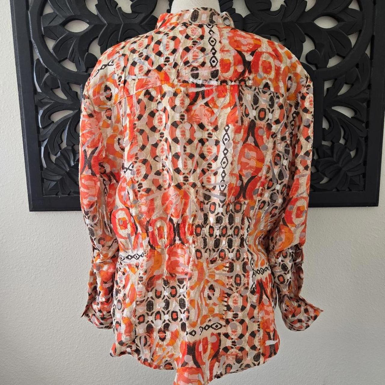 Ruby Rd. Women's Blouse - Orange - 14 – Ruby Rd. … - image 2