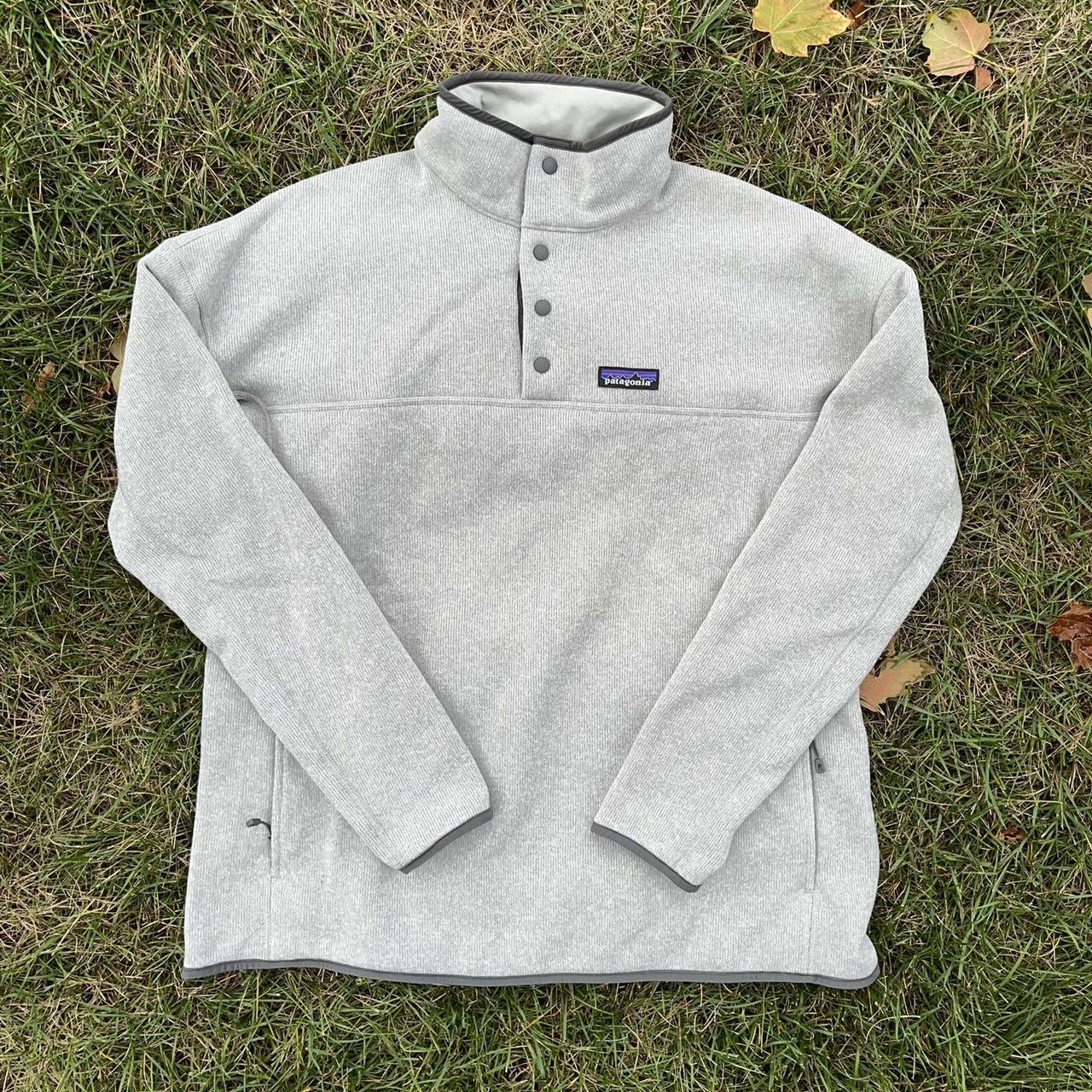 Patagonia Men's LW Better Sweater Marsupial P/O... - Depop