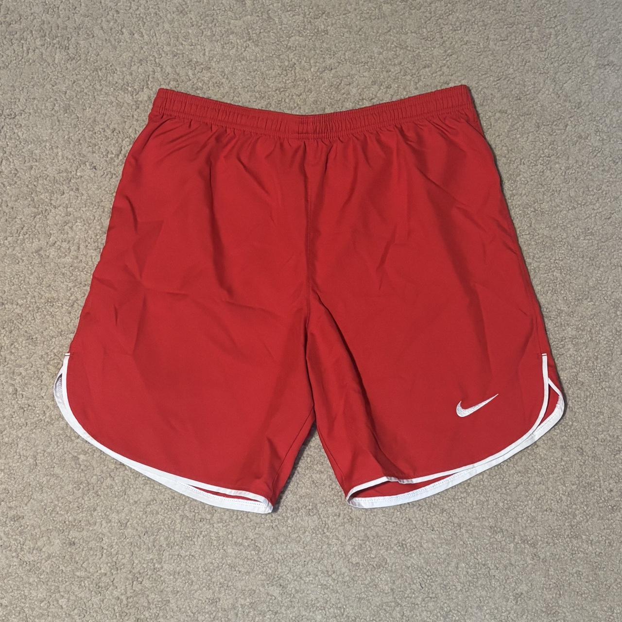 Nike Men's Shorts - Red - M – Red Nike running sh… - image 1