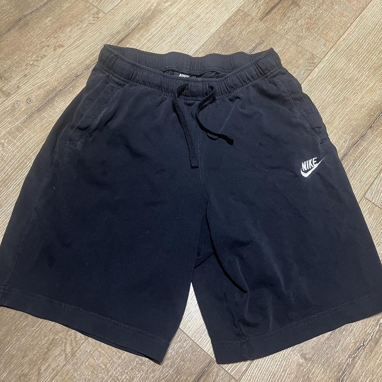 Black Nike shorts. Back pocket and side pockets.... - Depop