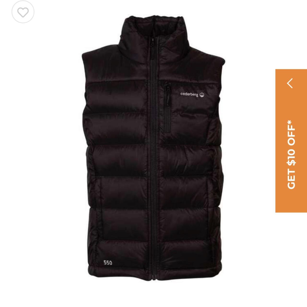 cederberg youth puffer vest size 16 (fits xs-s... - Depop