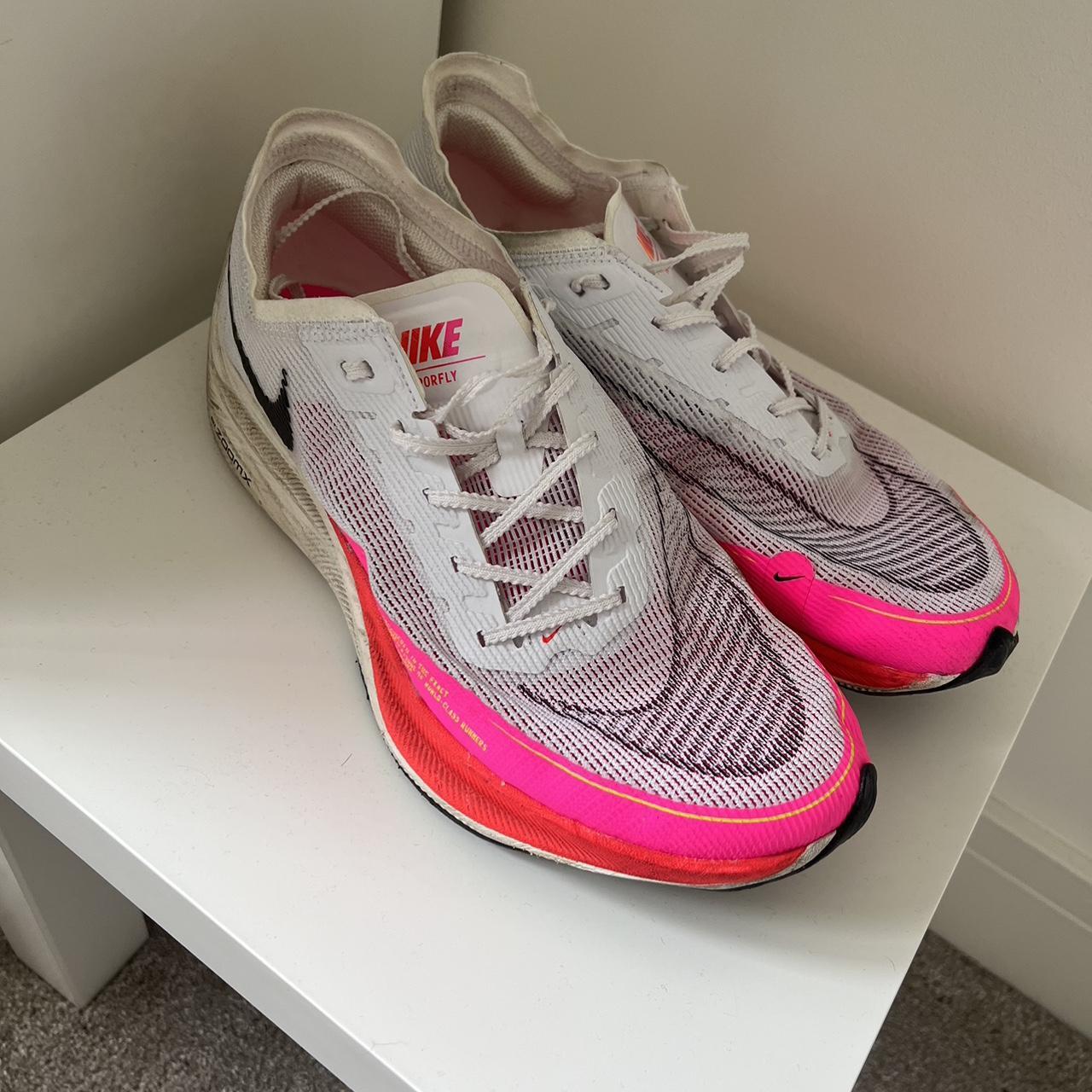 Nike ZoomX Vaporfly Next% 2 UK 8.5 (I usually wear a... - Depop