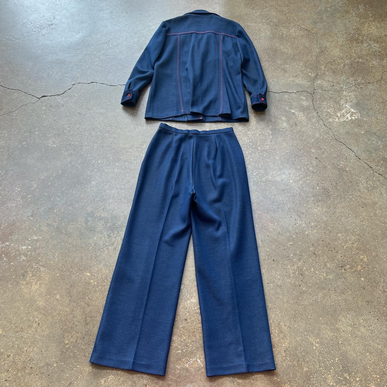 American Vintage Women's Navy and Blue Suit (4)