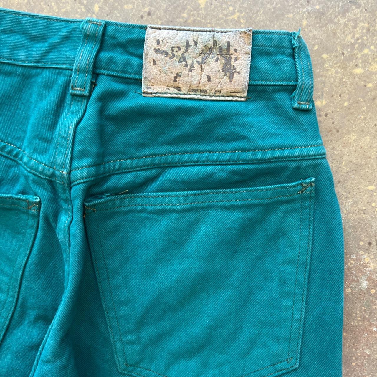 Green hot sale girbaud jeans