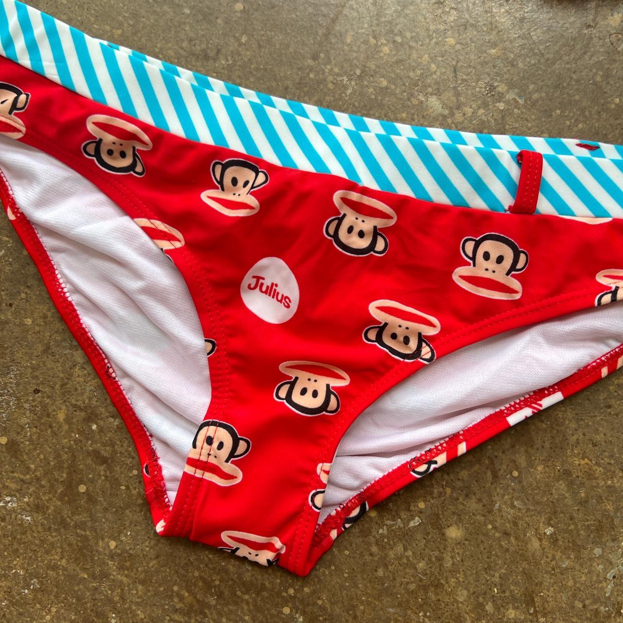 Paul Frank Women's Red and Blue Bikinis-and-tankini-sets | Depop