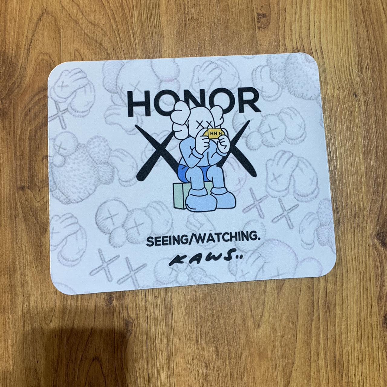 Kaws x - mouse pad - white - honor Brand new -... - Depop