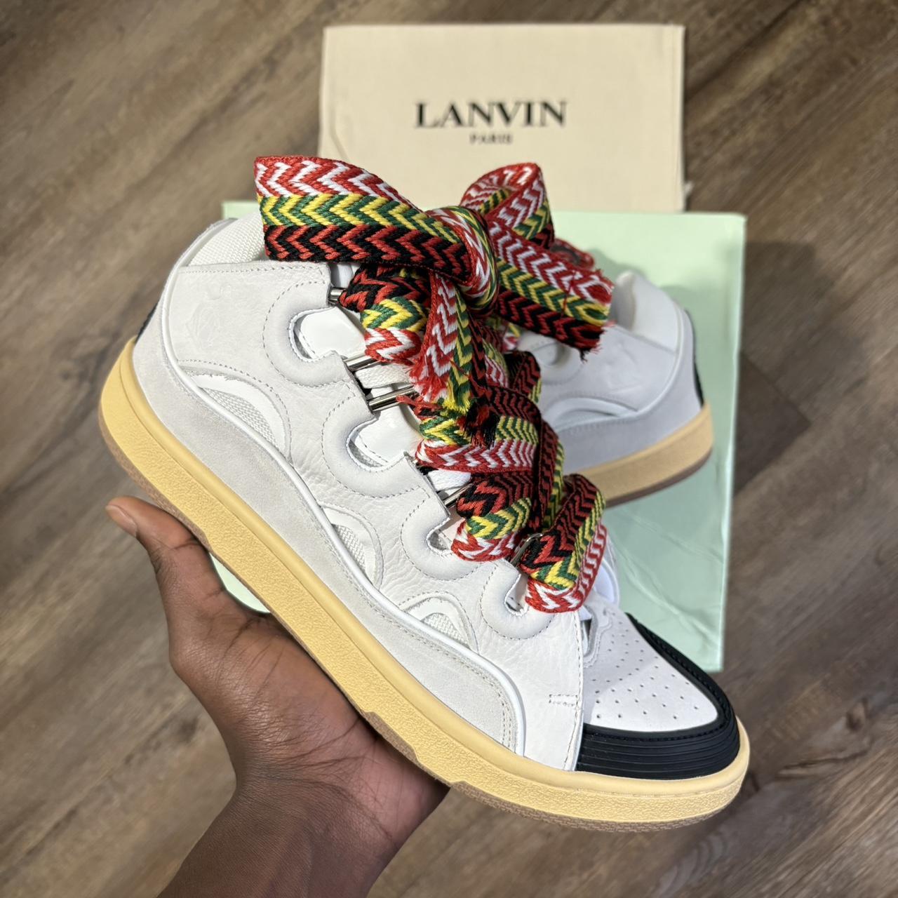 Lanvin curb-sneakers - Depop