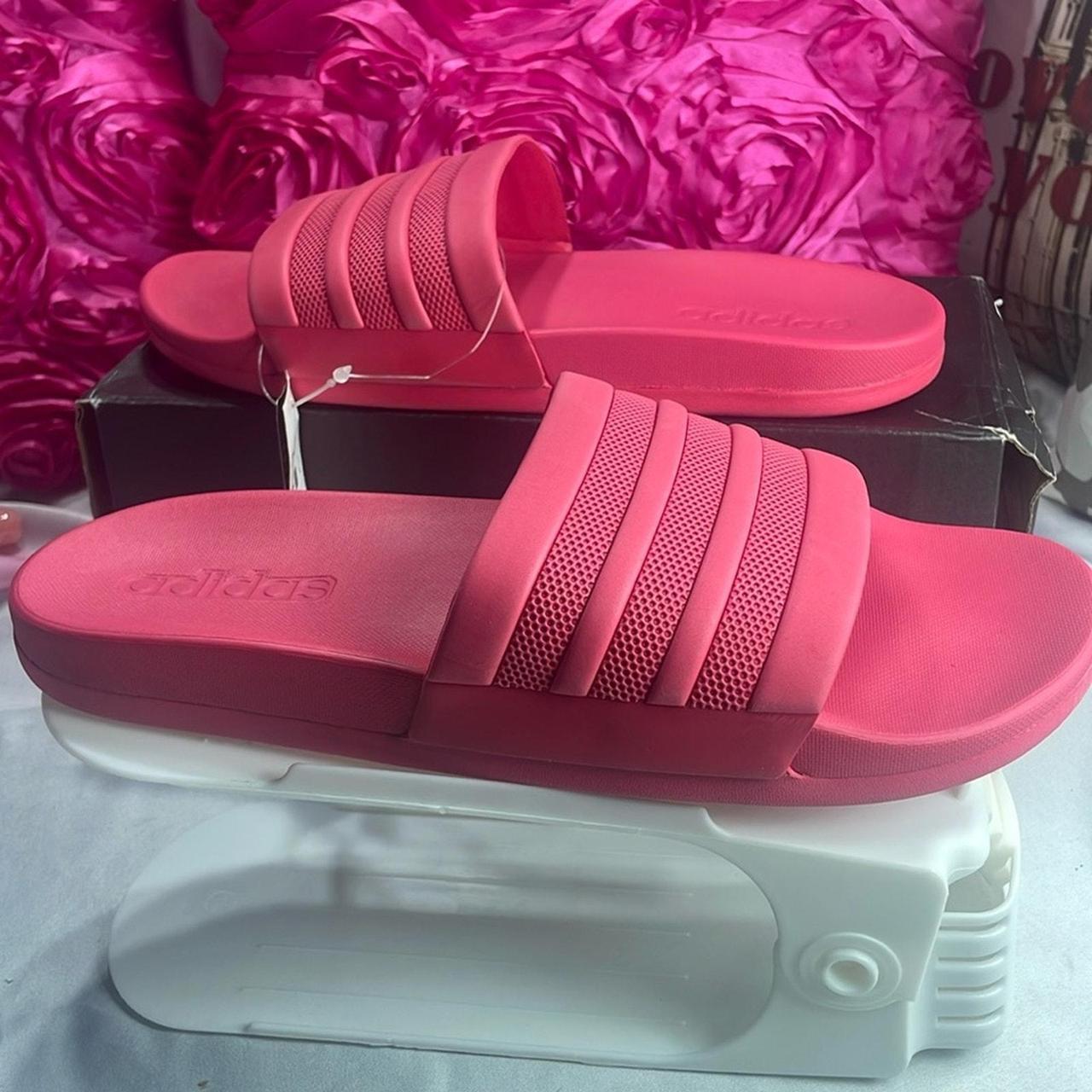 ADIDAS ADILETTE CLOUDFOAM STRIPES SLIDE REACT