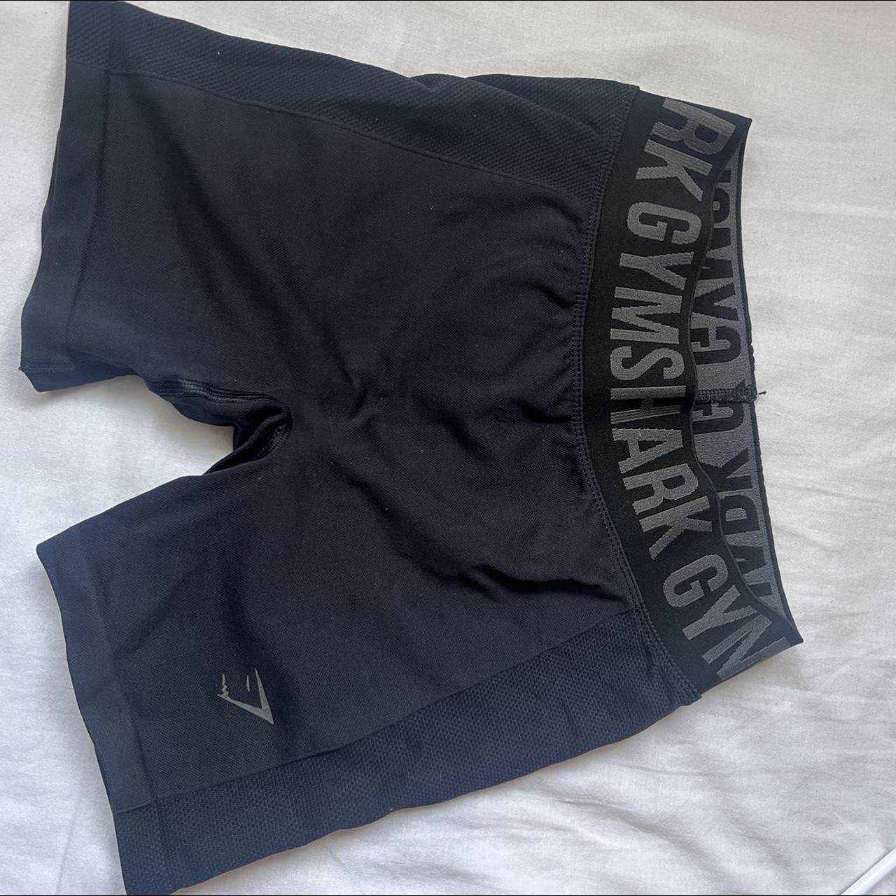 Gymshark flex shorts In color black size XS Retails... Depop