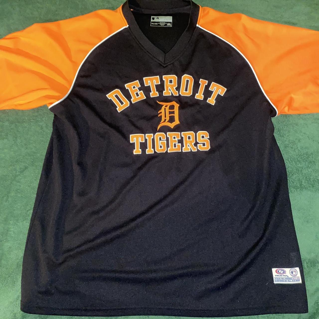 detroit tigers black jersey