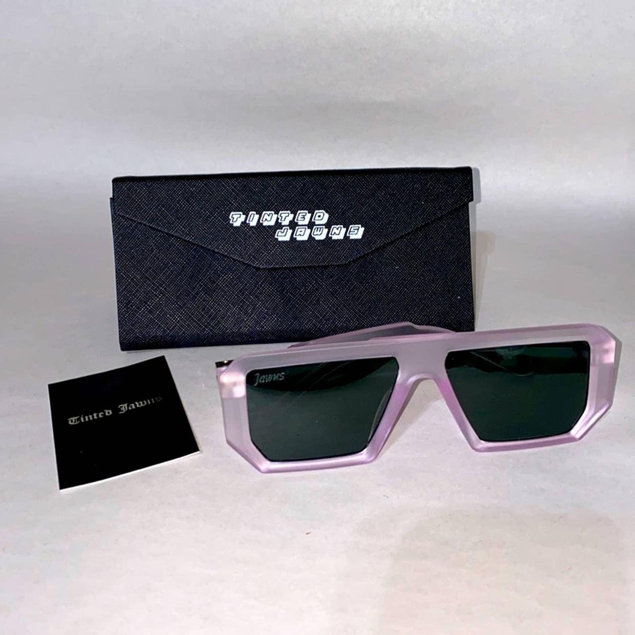 Billionaire Men's Purple Sunglasses
