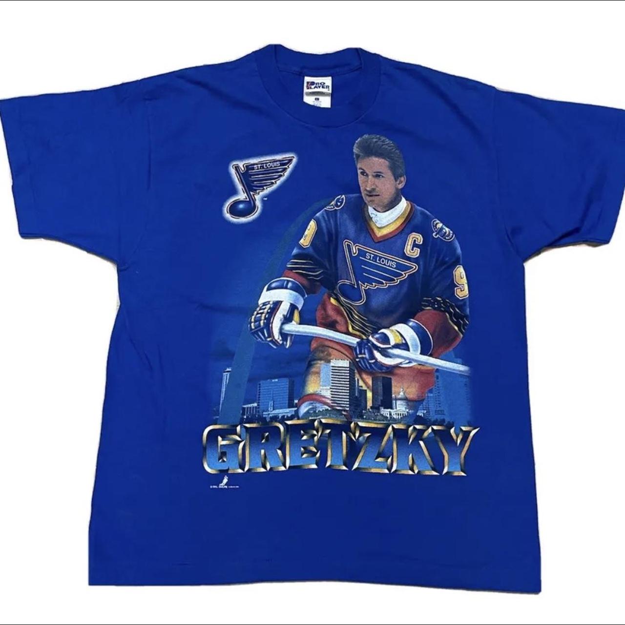 Wayne gretzky st louis cheap blues jersey