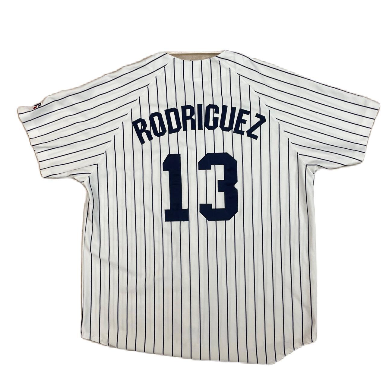 Vintage New York Yankees Alex Rodriguez Jersey Russell 