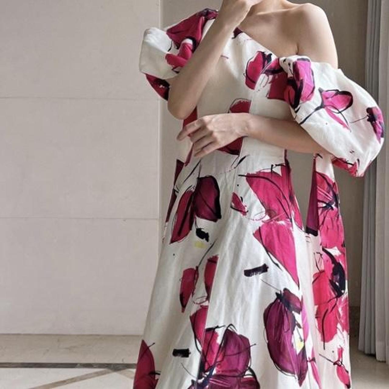 Arista Tulip Sleeve Midi Dress