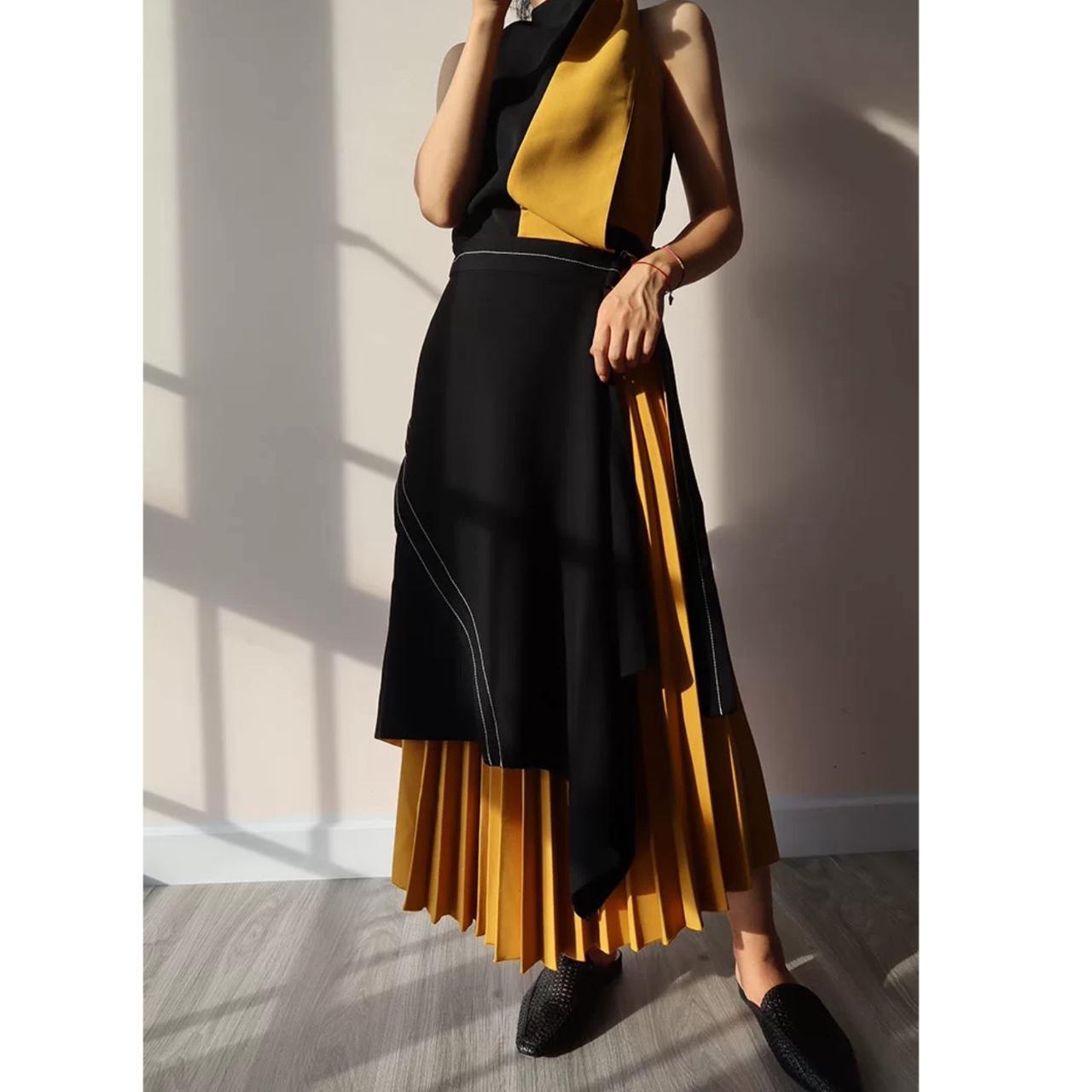 Proenza Schouler colour block crepe dress US4 Depop