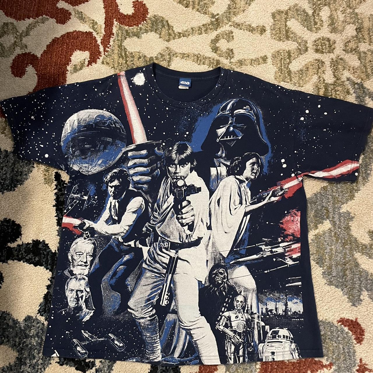 Vintage Star Wars Shirt Sz XL - Depop