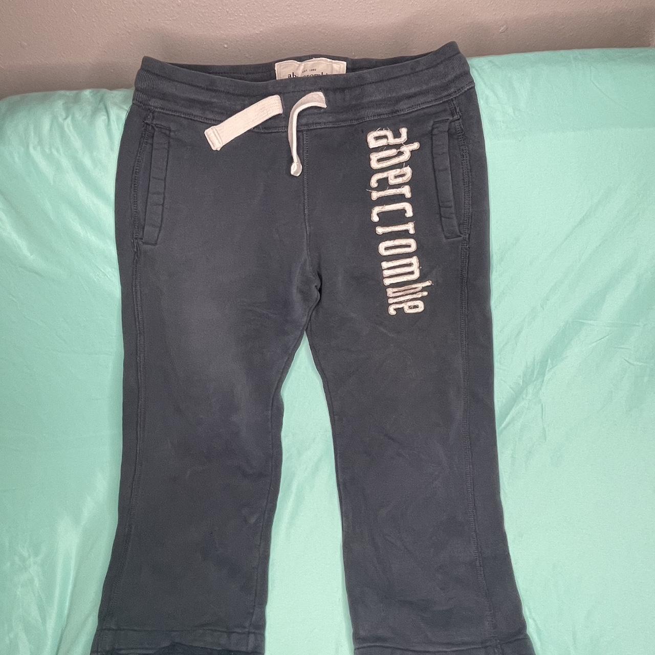 Navy sweatpants with wear from wearing a lot. May be... - Depop