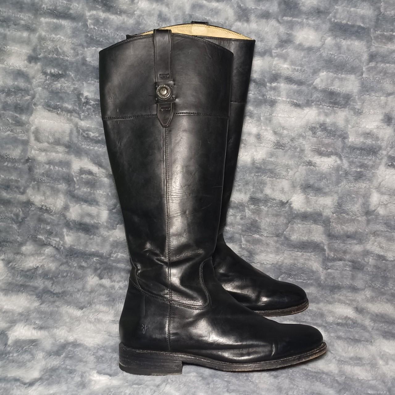 frye jayden button tall black