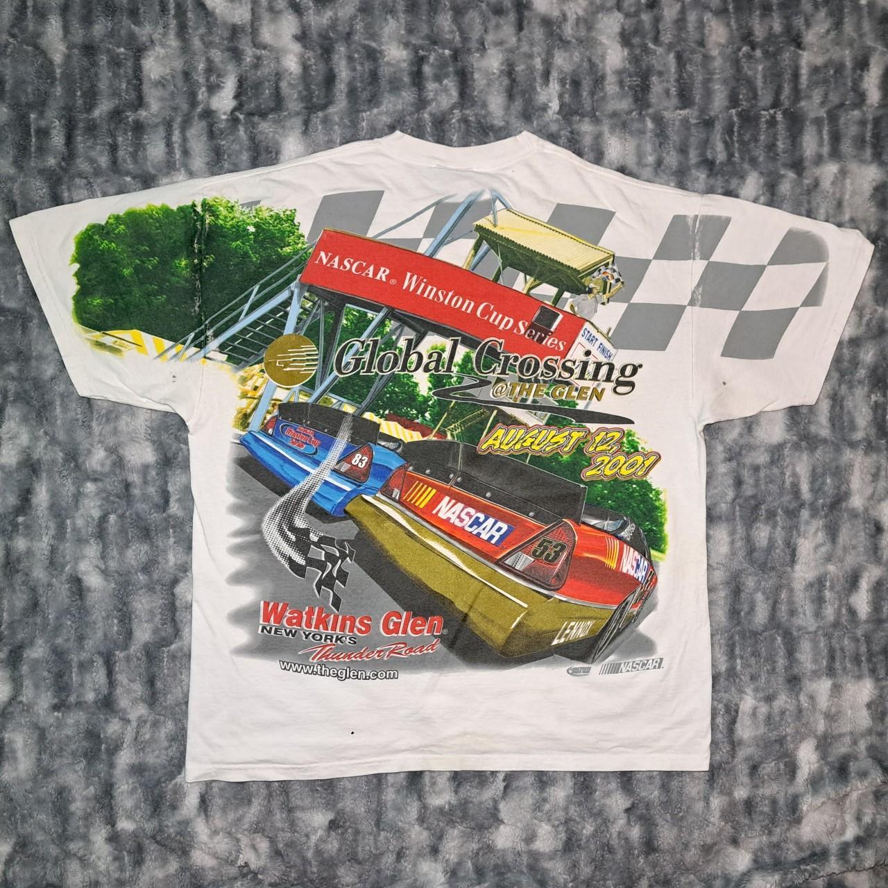 Y2k All Over Print NASCAR Watkins deals Glen Chase Authentics Shirt