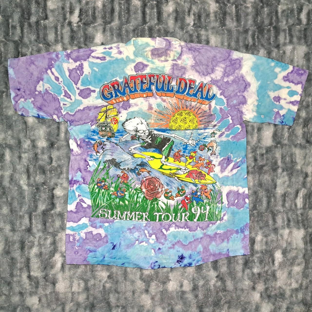 Vintage Grateful Dead Summer Tour 1994 Tie Dye | Depop