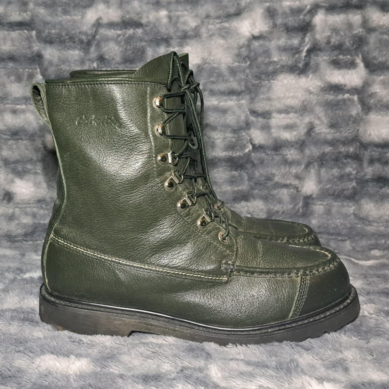 Green Cabela's Gore-Tex Thinsulate Work Boots Size: - Depop