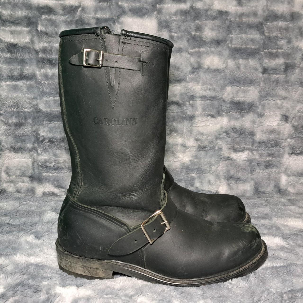 Carolina 902 Engineer Boots Size: 8.5 Condition:... - Depop