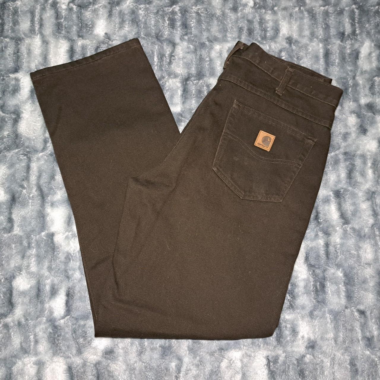 Drark Brown Carhartt Pants Size in tag: 36 x - Depop