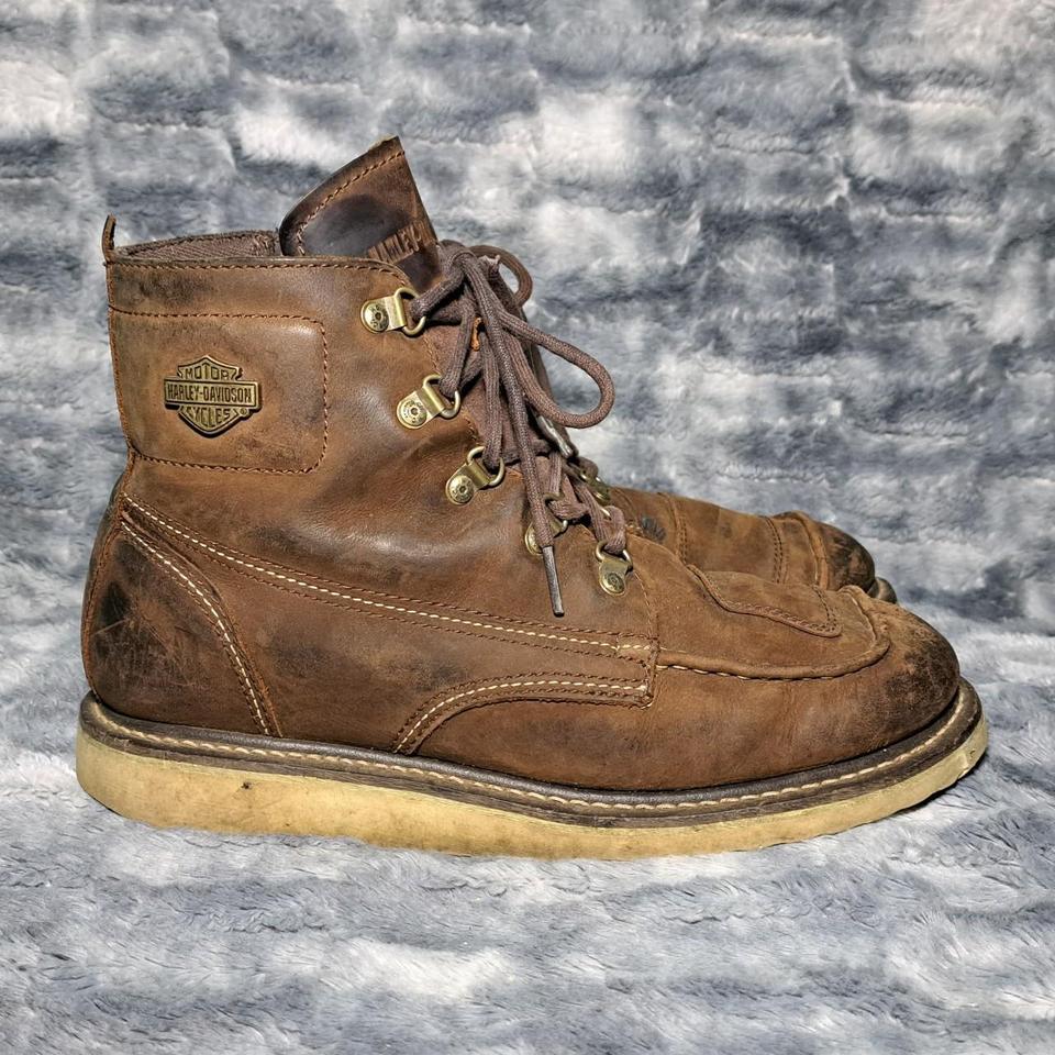 Harley davidson 2024 hagerman boots brown