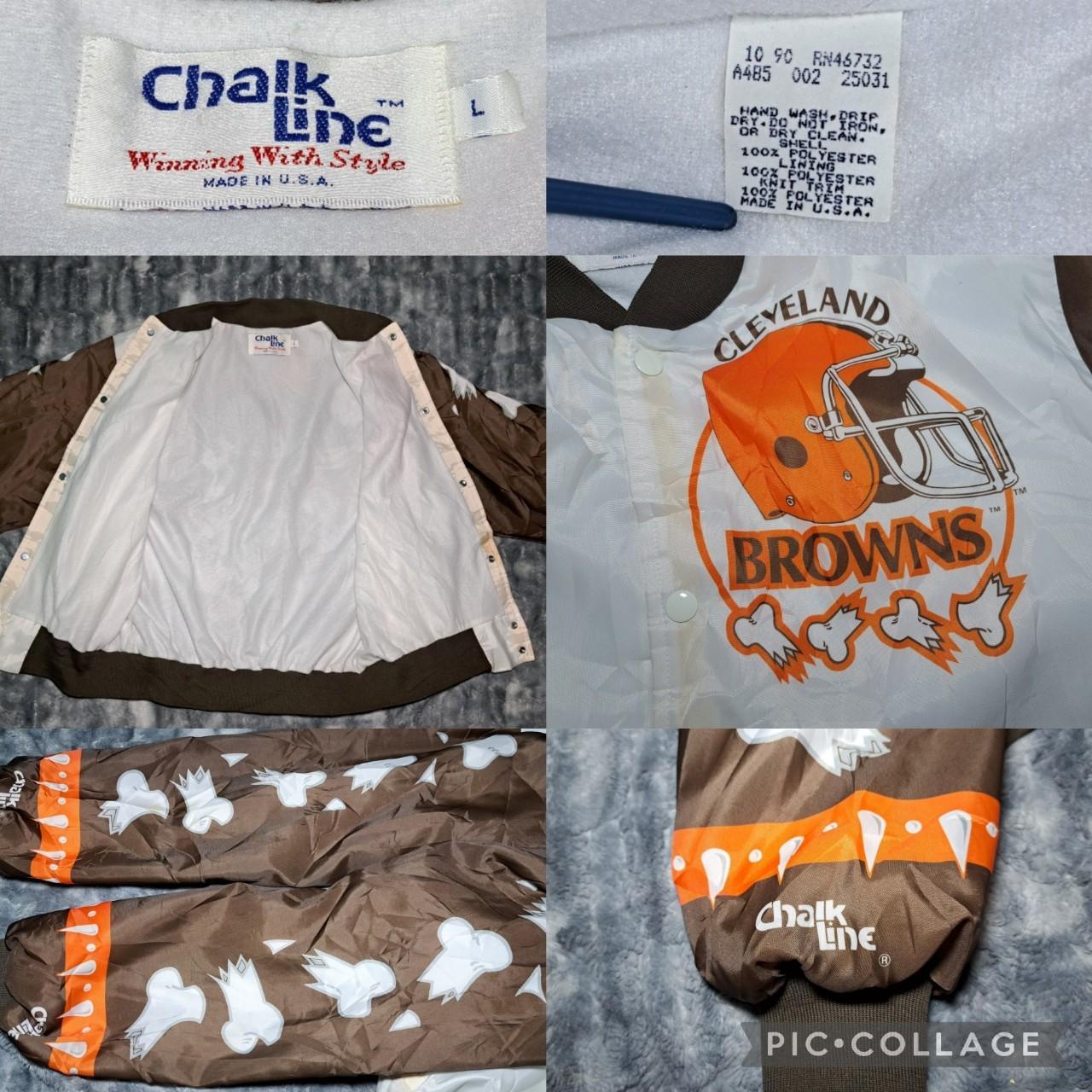 Vintage 90s Chalkline Cleveland Browns NFL Varsity