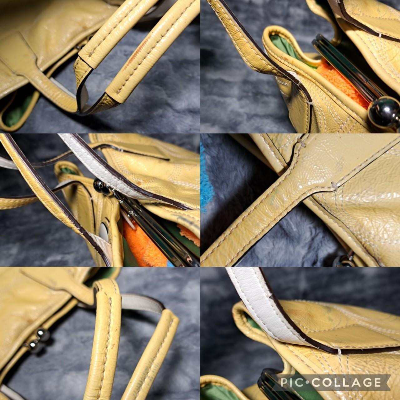 Y2k Yellow Coach Shoulder Bag Condition: a lot of | Depop