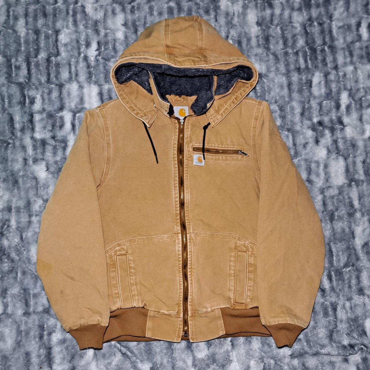 Carhartt Sherpa Lined Hooded Weathered Wildwood