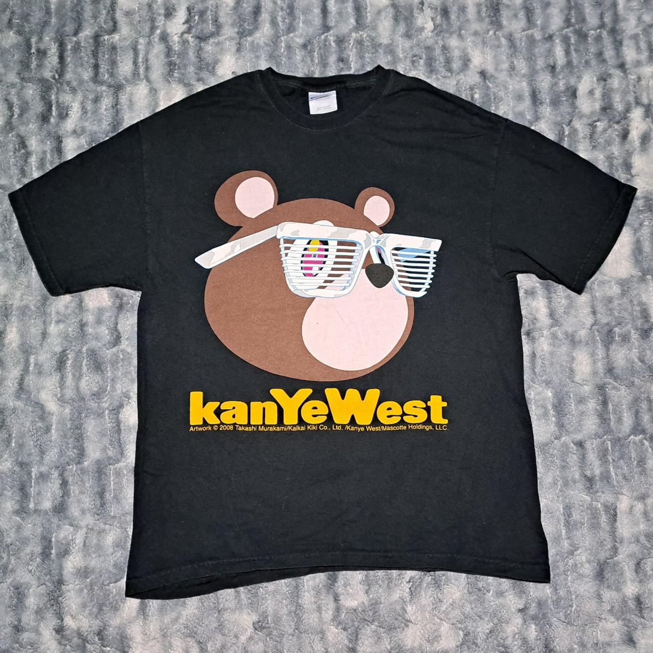 Vintage Y2K Kanye West Takashi Murakami 2008 T Shirt... - Depop