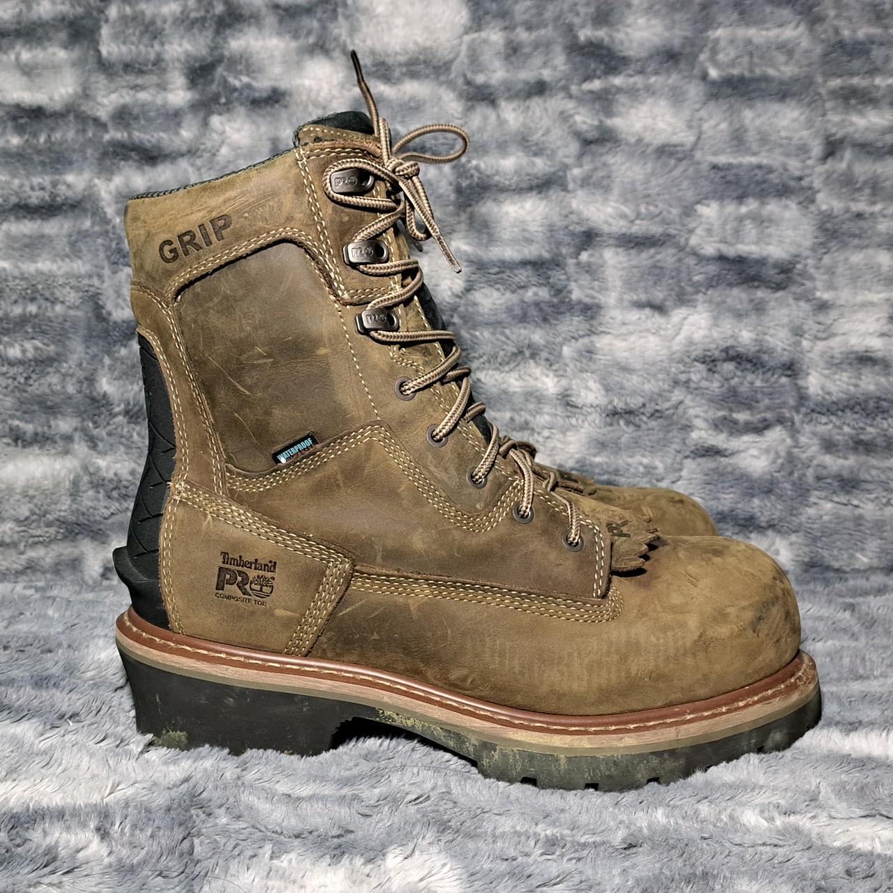 Timberland Evergreen Logger Composite Toe Waterproof... - Depop