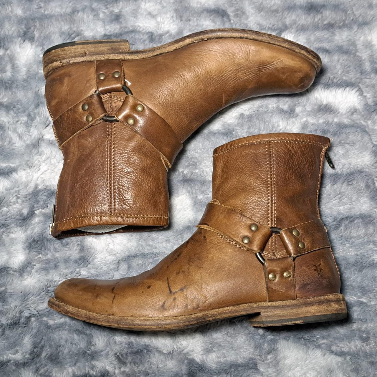 Men s Frye Phillip Harness Boots Size 7 Size 7D