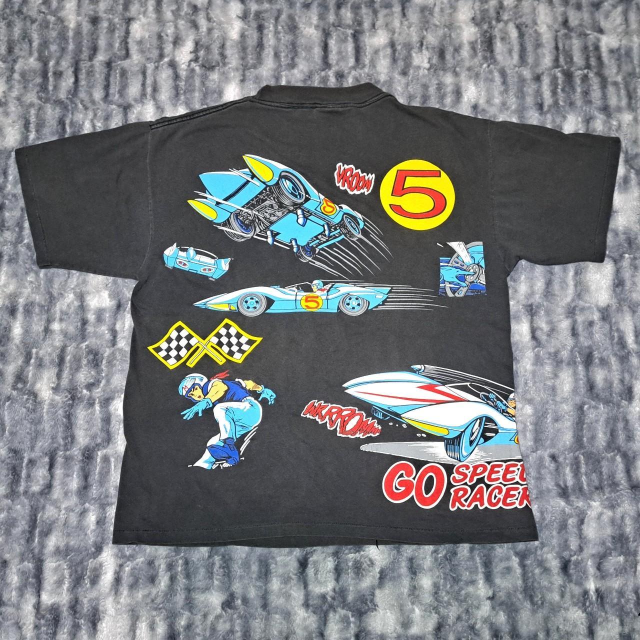 2024 Vintage Speed Racer All Over Print Tshirt Changes Tag Medium 1992