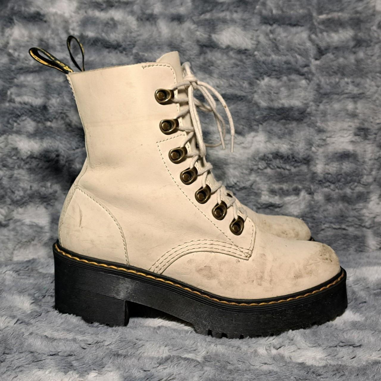 Dr martens leona temperley bone best sale