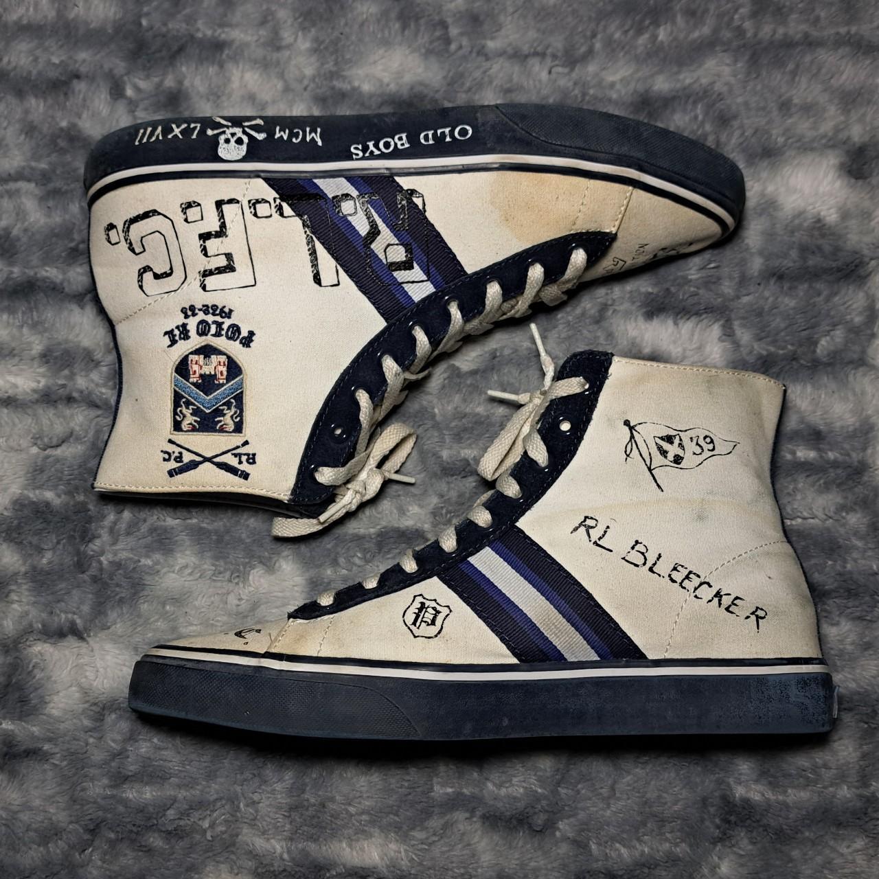 Polo ralph lauren shoes high top best sale