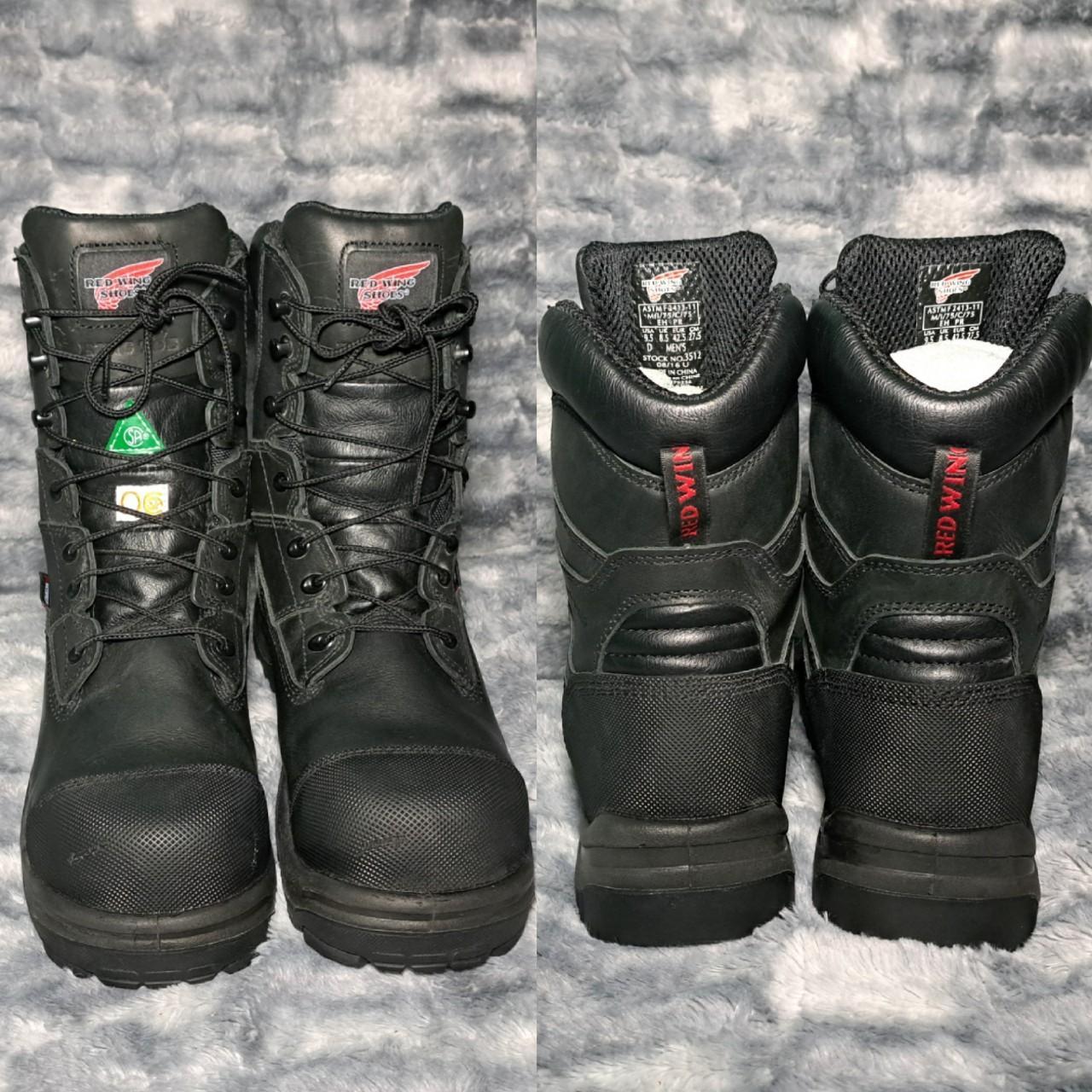 Red Wing King Toe Men's 8-inch Waterproof CSA Depop