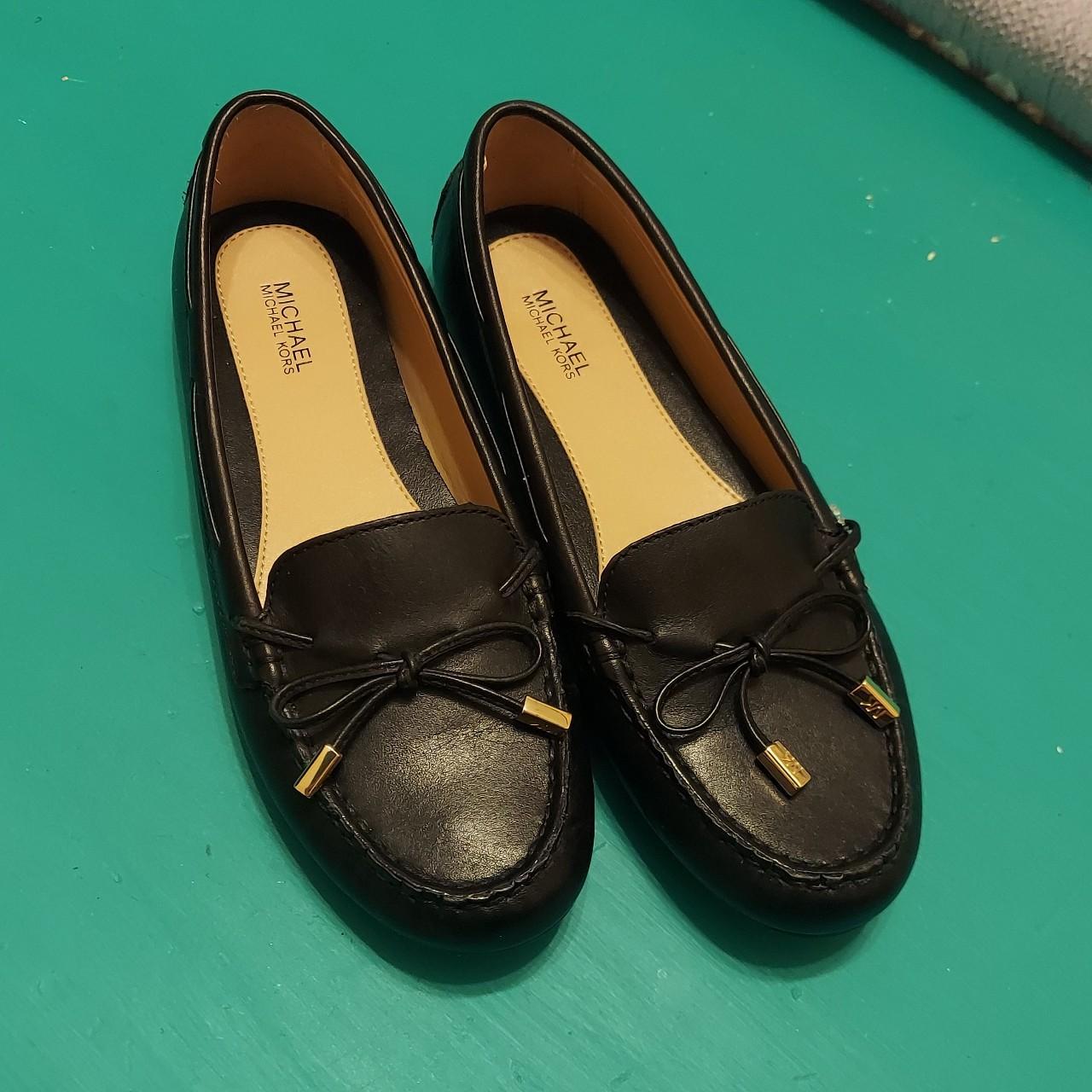 Michael kors best sale moccasins black