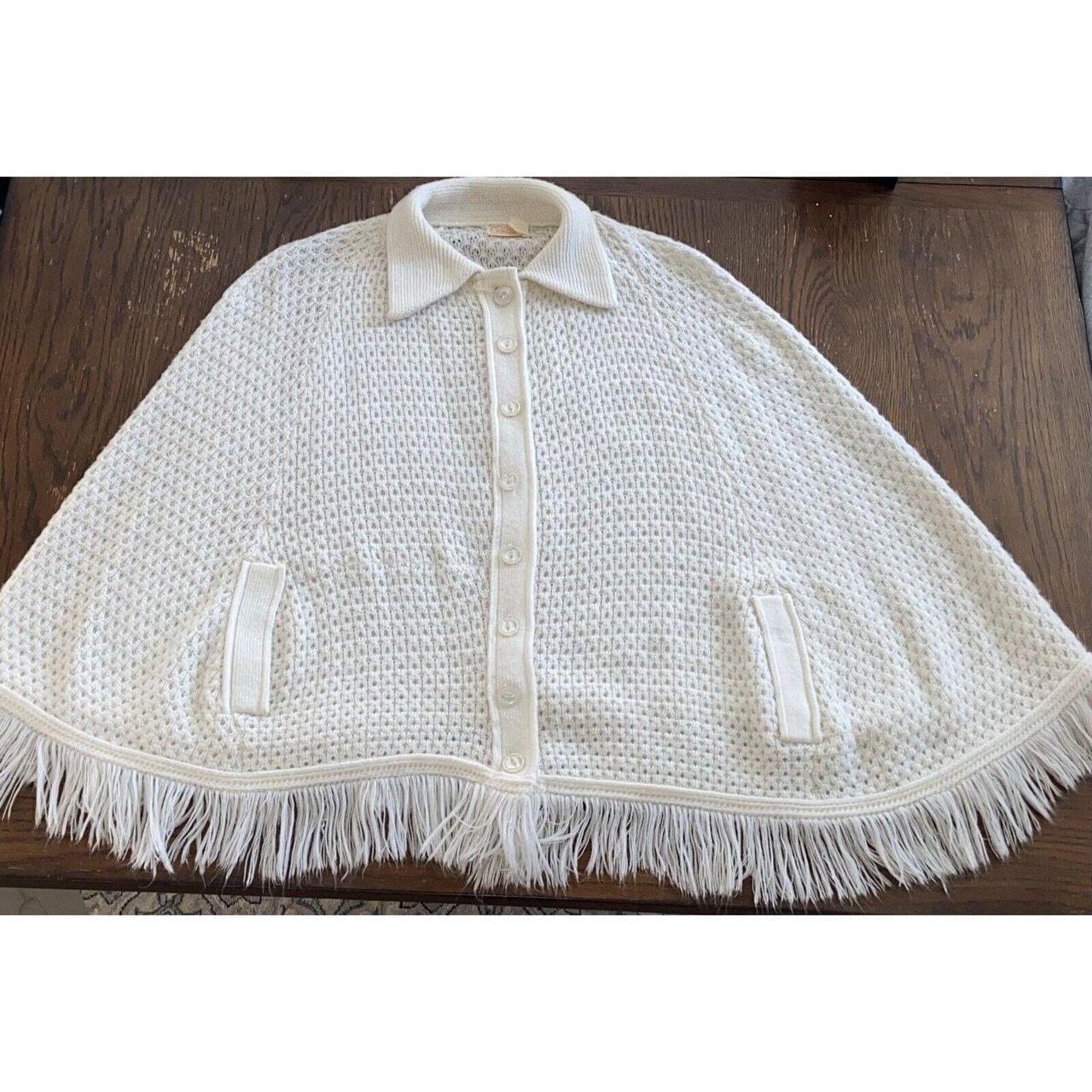 Cape hot sale sweater cardigan