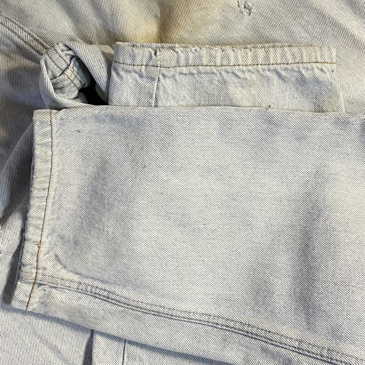 1990s Members Mark jeans Heavily distressed denim... - Depop