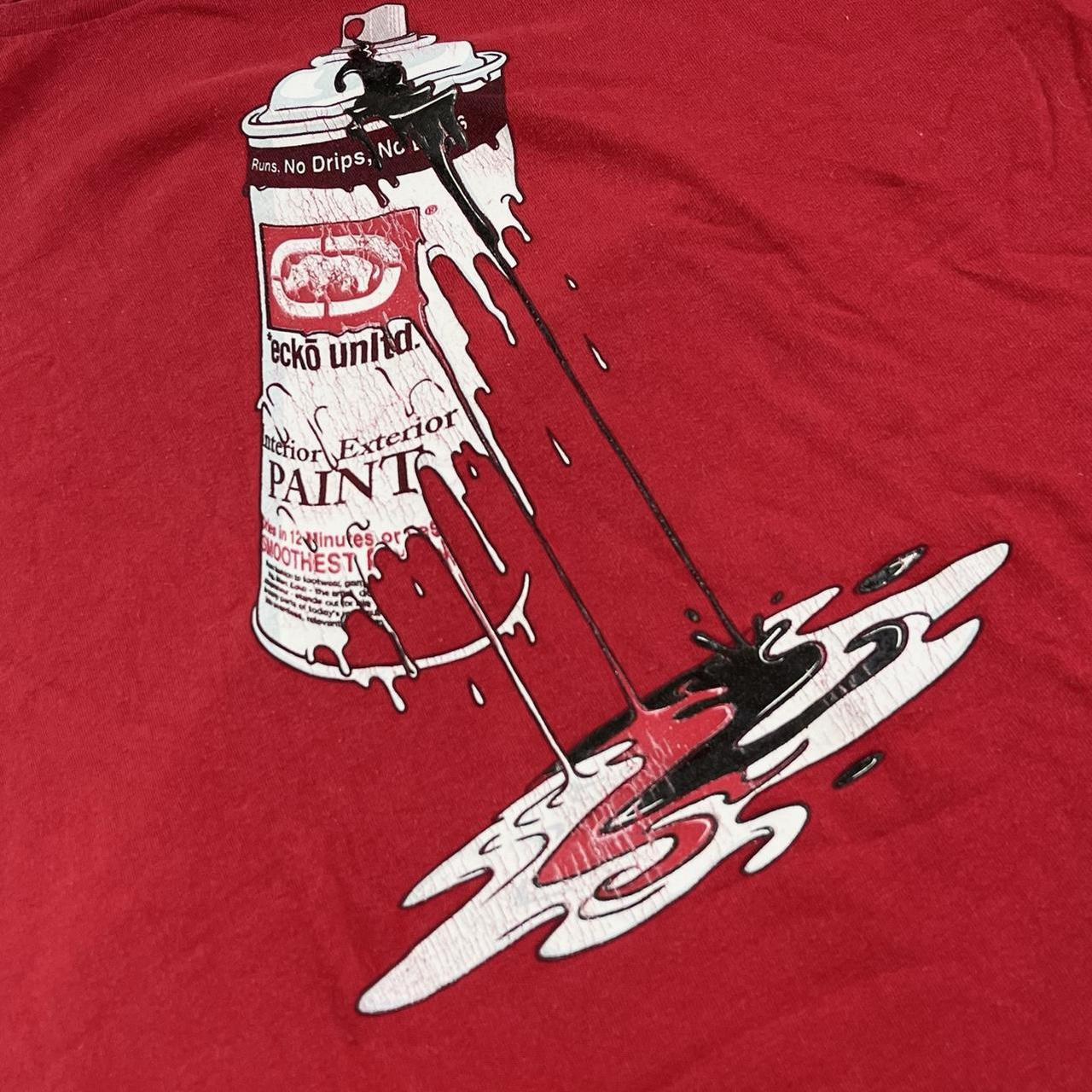 暇人（エコナントフ@ekonantf） Early 2000s grunge Ecko Unltd embroidered graphic | Depop