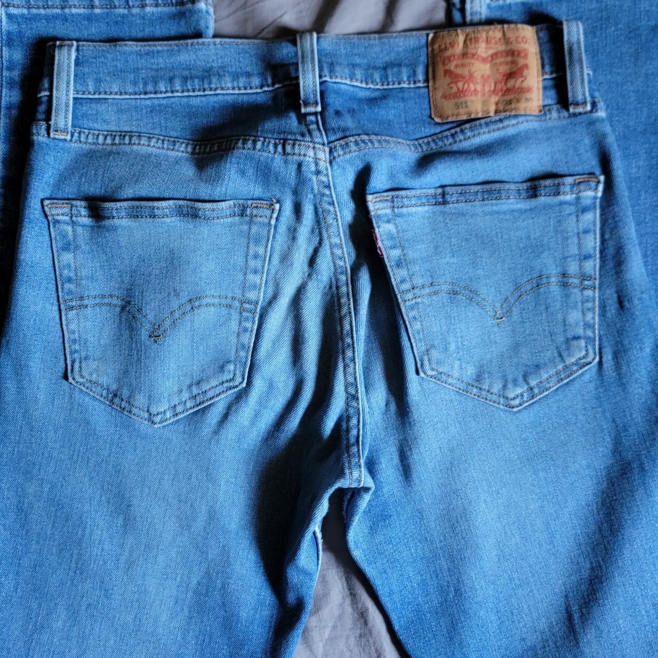 Levis 511 Slim Fit Jeans Size 31x30 Great Condition Depop 0238