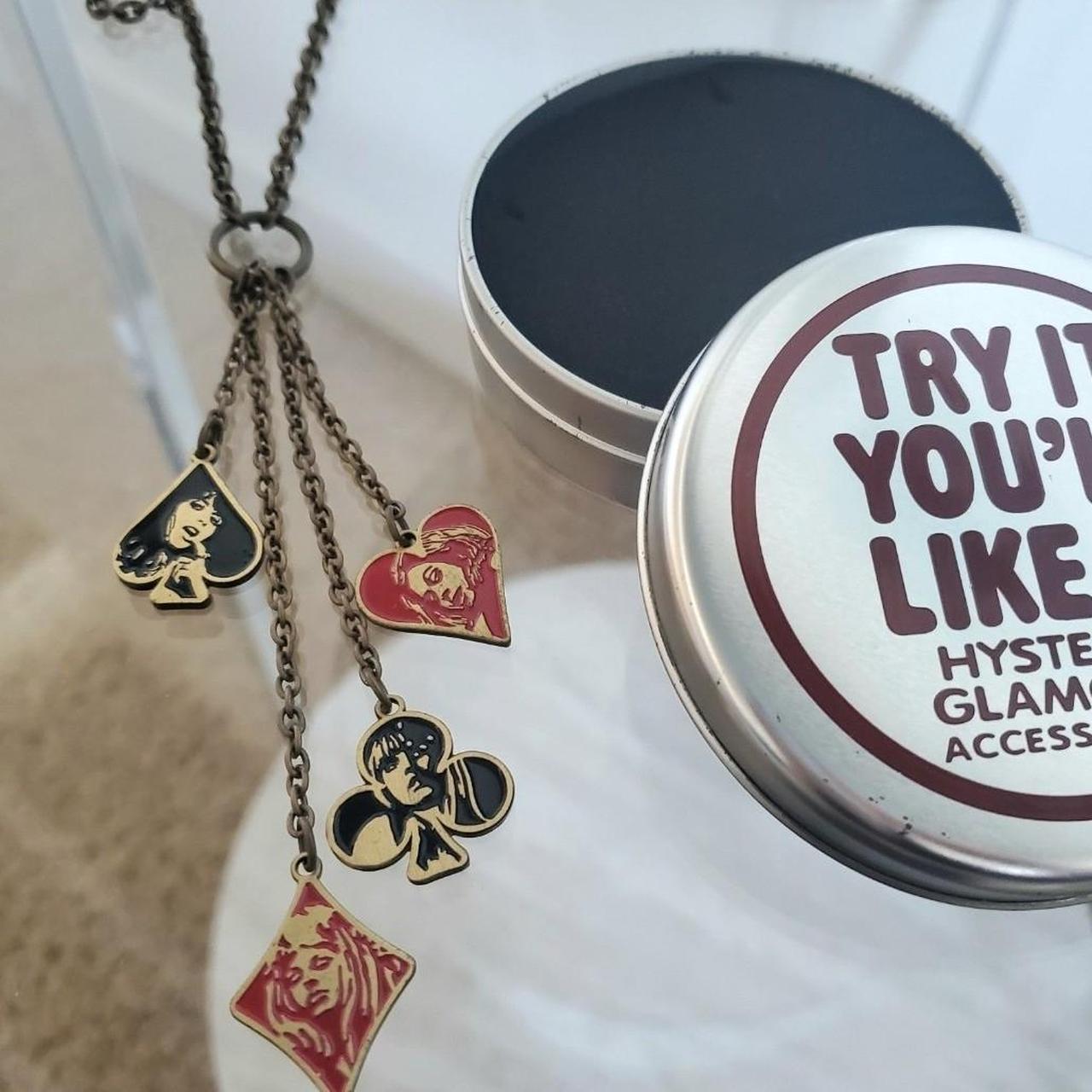 hysteric glamour tiny gold panda necklace, panda - Depop