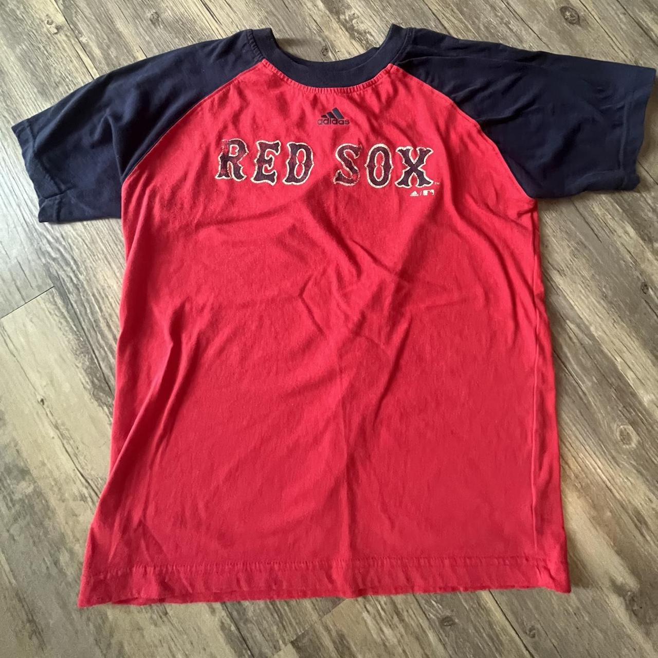 Red Sox T-Shirts Size Youth Large Lot Of 2